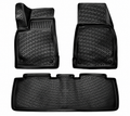 Tesla Model X Floor Mats 2015-2021 | Premium TPE All Weather | 3PCS | Monlion
