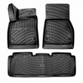 Tesla Model S Floor Mats 2014-2020 | Premium TPE All Weather | 3PCS | Monlion