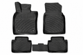 Toyota Camry Hybrid Floor Mats 2018-2024 Custom Fit Premium TPE All Weather 4PCS Black